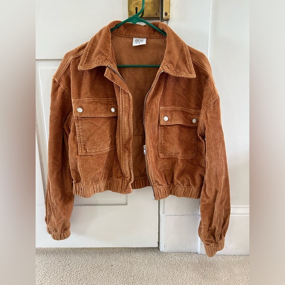 Urban Outfitters Jackets & Blazers - Urban Outfitters Cropped Corduroy Jacket